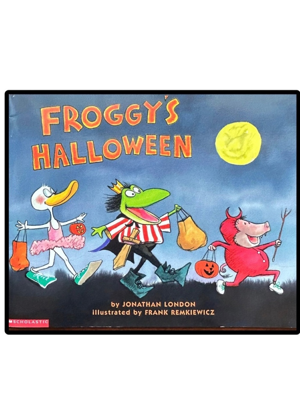 BUNDLE & SAVE 🎃Froggy's Halloween Softcover Book